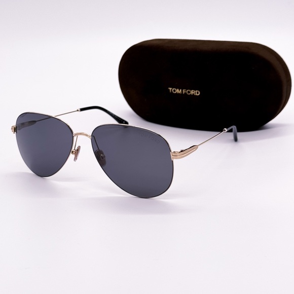 NEW TOM FORD PORSCHA TF993 28A AVIATOR SUNGLASSES TOM FORD FT0993/S EYEWEAR - Picture 6 of 10